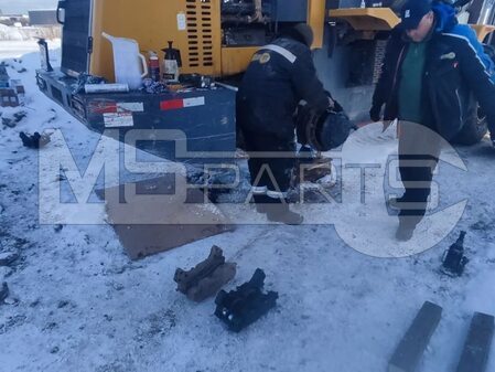 Замена тормозных колодок фронтального погрузчика XCMG LW330RU - 5